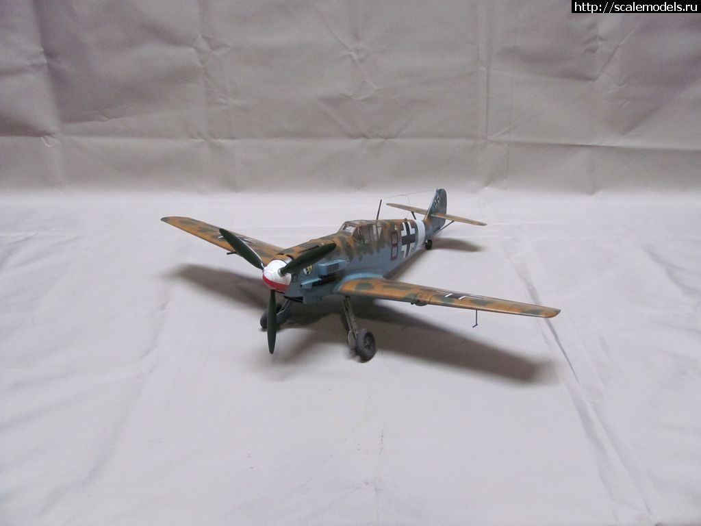 1389008193_IMG_4239.jpg : #961467/ Messerschmitt Bf 109E-4/Trop (1/32, Trumpeter) -   