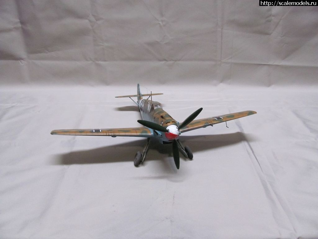1389008197_IMG_4241.jpg : #961467/ Messerschmitt Bf 109E-4/Trop (1/32, Trumpeter) -   