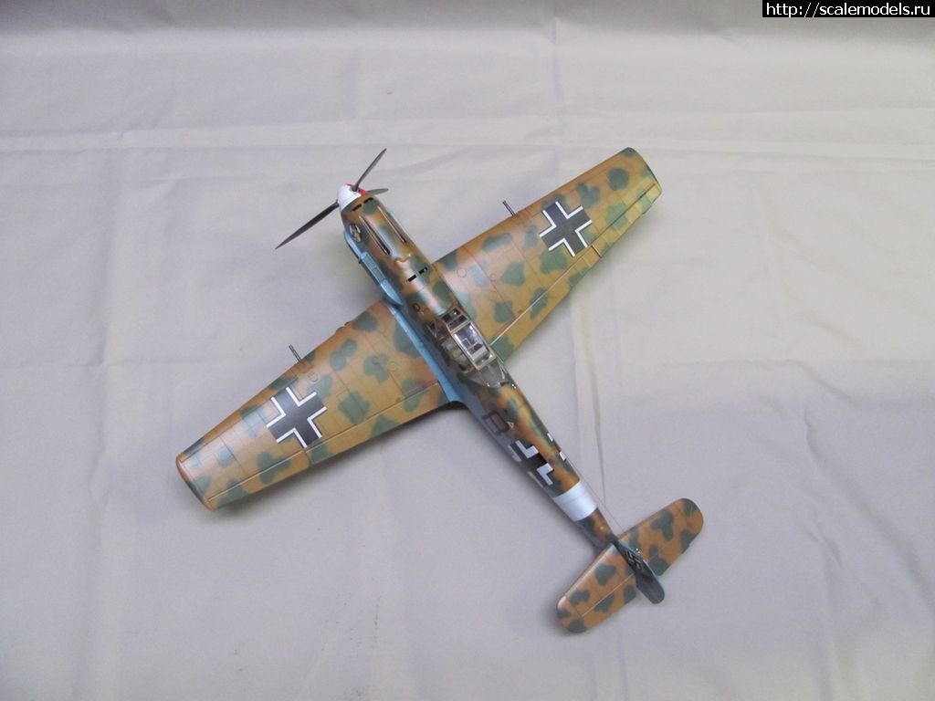 1389008227_IMG_4261.jpg : #961467/ Messerschmitt Bf 109E-4/Trop (1/32, Trumpeter) -   