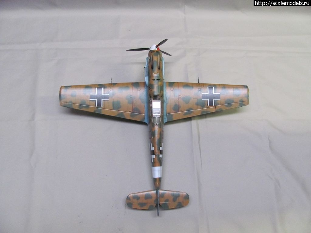 1389008230_IMG_4264.jpg : #961467/ Messerschmitt Bf 109E-4/Trop (1/32, Trumpeter) -   