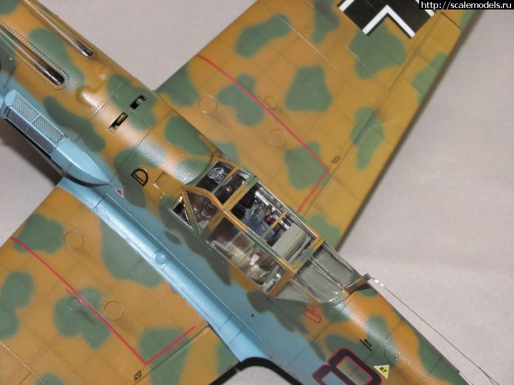 1389008237_IMG_4272.jpg : #961467/ Messerschmitt Bf 109E-4/Trop (1/32, Trumpeter) -   