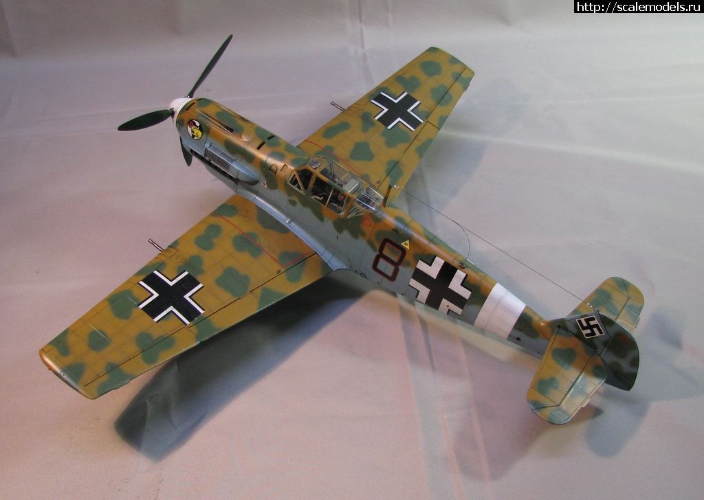 1389009805_2.jpg : #961467/ Messerschmitt Bf 109E-4/Trop (1/32, Trumpeter) -   