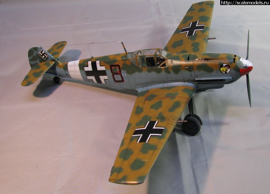 1389009813_4.jpg : #961467/ Messerschmitt Bf 109E-4/Trop (1/32, Trumpeter) -   