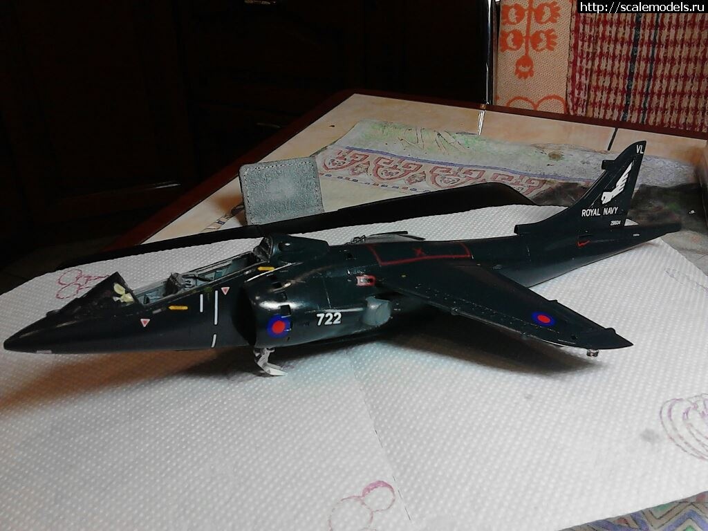 #964345/ Airfix FRS.1+Neomega=Harrier T.8N in 1/48 ()  