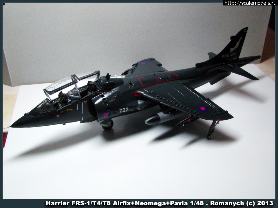 #965149/ Airfix FRS.1+Neomega=Harrier T.8N in 1/48 ()  