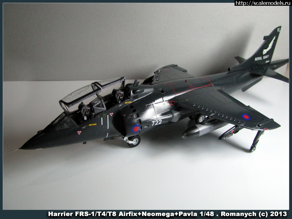 #965149/ Airfix FRS.1+Neomega=Harrier T.8N in 1/48 ()  