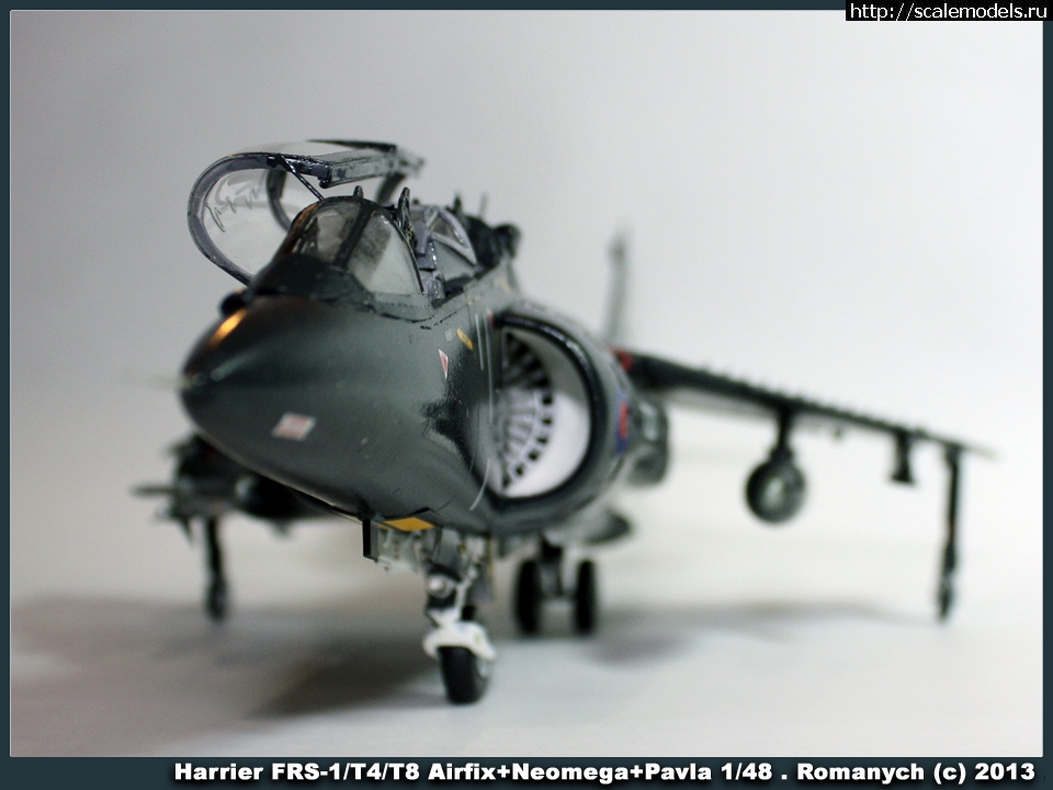 1389720782_harrier-T8_26_2014.jpg : #966163/ Airfix FRS.1+Neomega=Harrier T.8N in 1/48 ()  